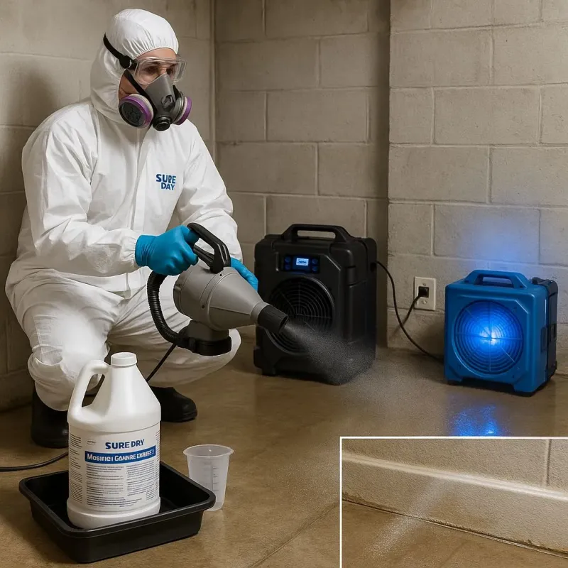 Sanitization and Odor Removal process in Barton Creek, TX