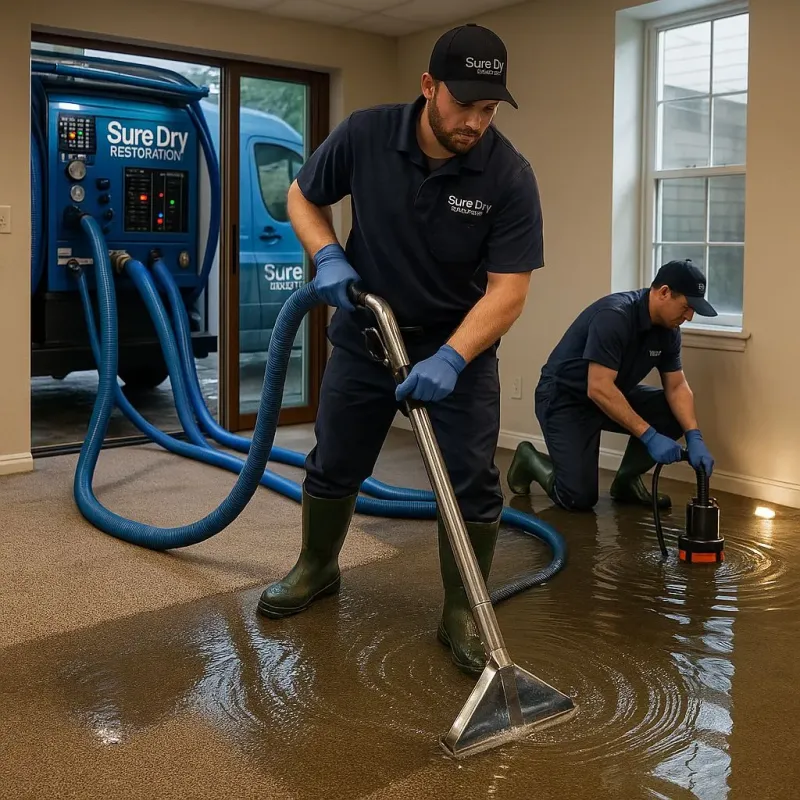 Water Extraction and Removal process in Barton Creek, TX
